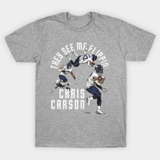 Chris Carson Seattle Flip T-Shirt